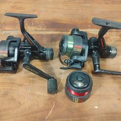 2 Quantum Snapshot SS20 reels with 1 extra spool