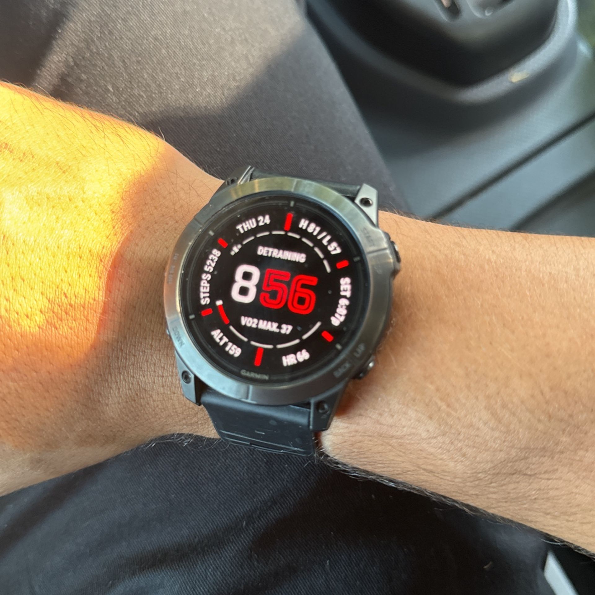 Garmin epix Pro (Gen 2) Sapphire Edition 51mm Fiber Reinforced Polymer Carbon Gray DLC Titanium with Black Band