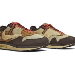 Brand New Air Max 1 x Travis Scott Baroque Brown Size 10.5 Men’s 