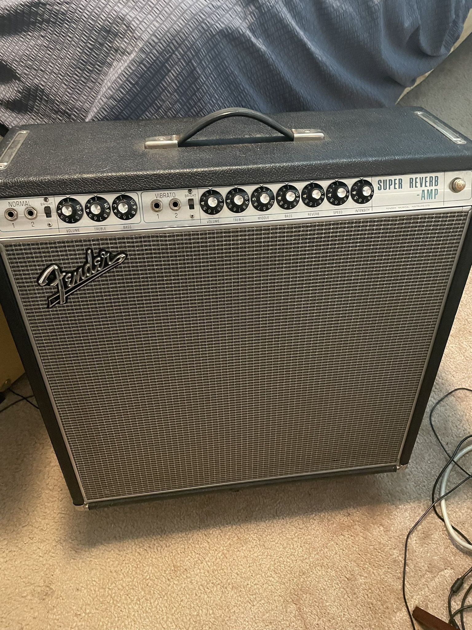 1968 Fender Super Reverb Amp