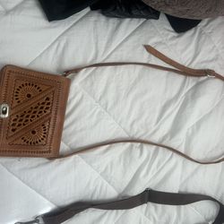 REAL LEATHER shoulder bag from morocco