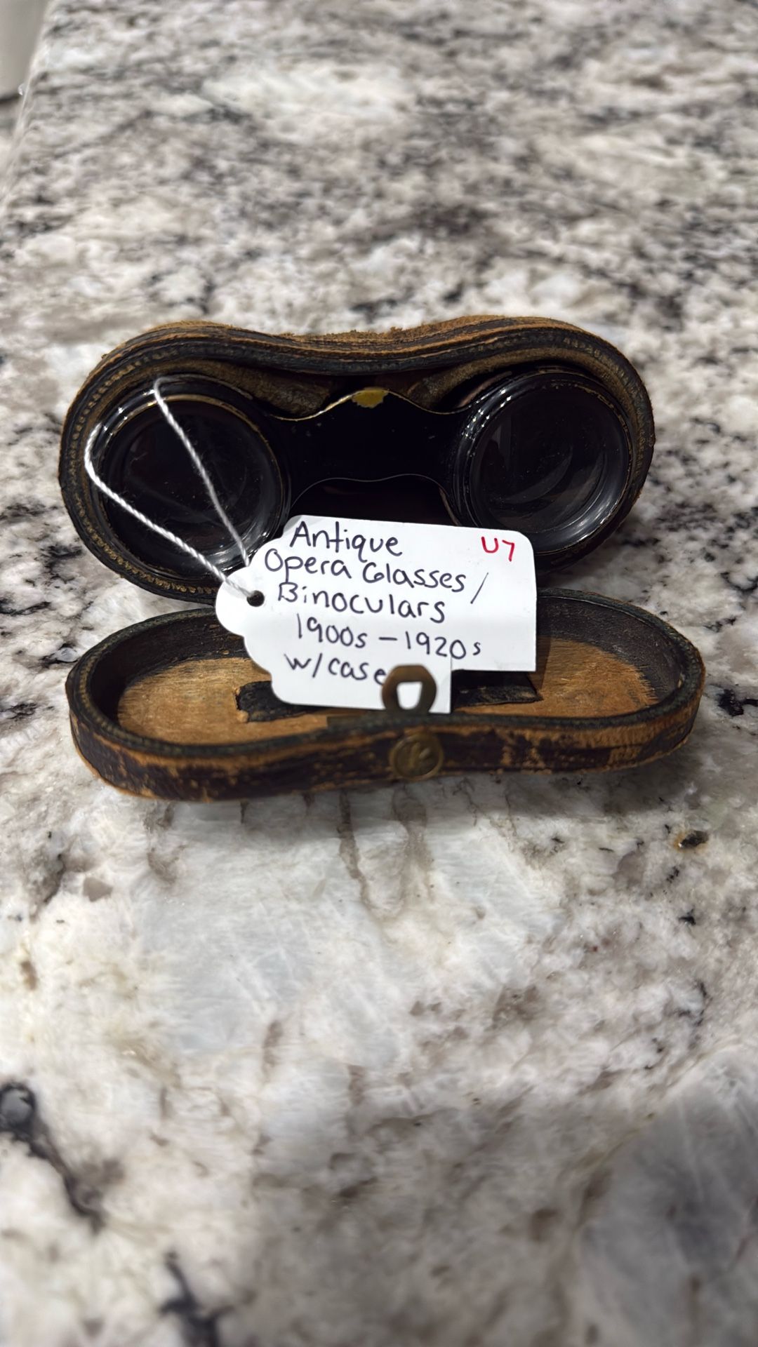 Antique Opera Glasses Binoculars 1(contact On info removed) With Originally Case