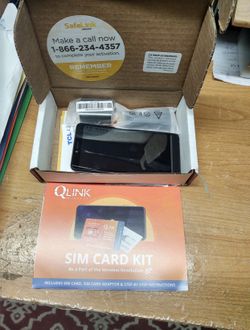 Brand New TLC Phone With New Sim Card