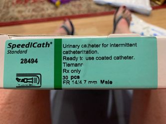 Coloplast SpeediCath 14 Fr Tiemann Catheters $1 ea OBO