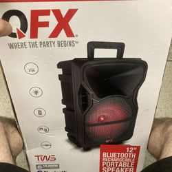Qfx Bluetooth Speaker Brand New In Box