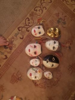 Hanging Porcelain Figures Estate Sale