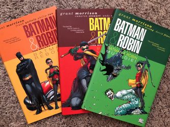 Batman And Robin Grant Morrison Vol 1-3 Hardcover Comics