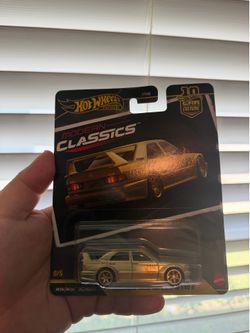 Hot Wheels Chase Gold Mercedes Benz 190 Evo Modern Classics