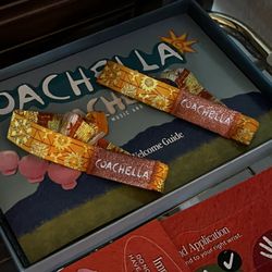 3-DAY WEEKEND 1 COACHELLA  PASSES WRISTBANDS 