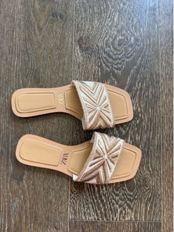 Zara unworn sandals size 8