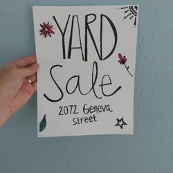 YARD SALE SATURDAY AND SUNDAY 6/28 AND 6/29