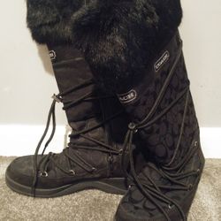 Women'Coach Boots Size 9-1/2