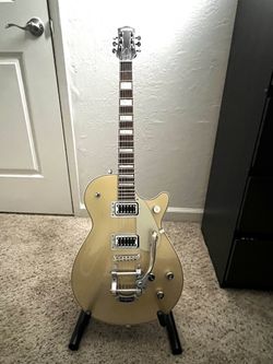 G5220 Electromatic Jet BT- Casino Gold Metallic with upgraded Bigsby Vibrato install (no drilling)