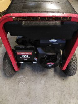 ***** Troybilt Generator 5550 Model 01919 (retail for $899.95)