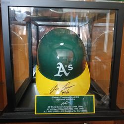 Jose Canseco Signed Helmet W/ COA
