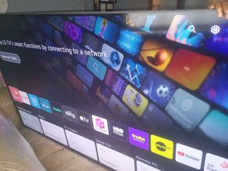 LG 85 inch smart TV 4 k
