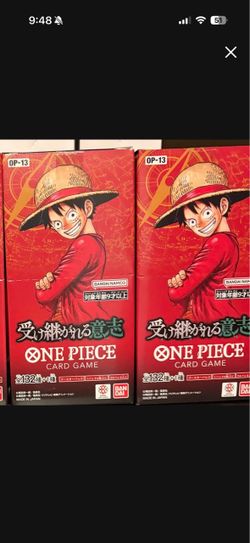ONE PIECE “Carrying On His Will “ (OP-13) Japanese