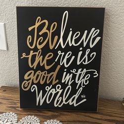 Be the good wall decor