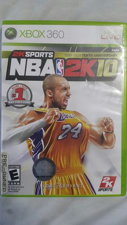 NBA 2K10 FOR XBOX 360 (#2)
