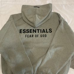 Dark Oatmeal Essentials Hoodie