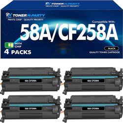 CF258A 58A Toner Cartridge Black M428fdw M404n Compatible Replacement for HP 58A CF258A 58X CF258X for HP LaserJet Pro MFP M428fdn M428dw Pro M404n M4