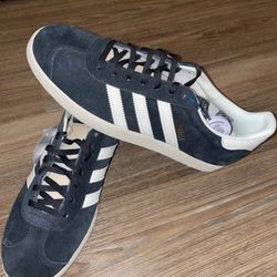 Adidas Gazelle Carbon Off White size 9