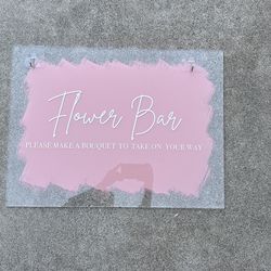 Flower Bar sign