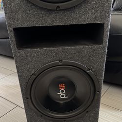 12” PB subwoofers