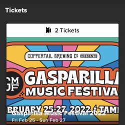 Gasparilla music festival tickets