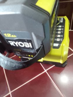 Ryobi 40v battery 12ah with charger...