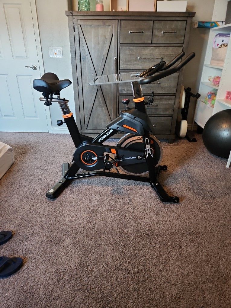 YOSUDA Exercise Bike (Orange)