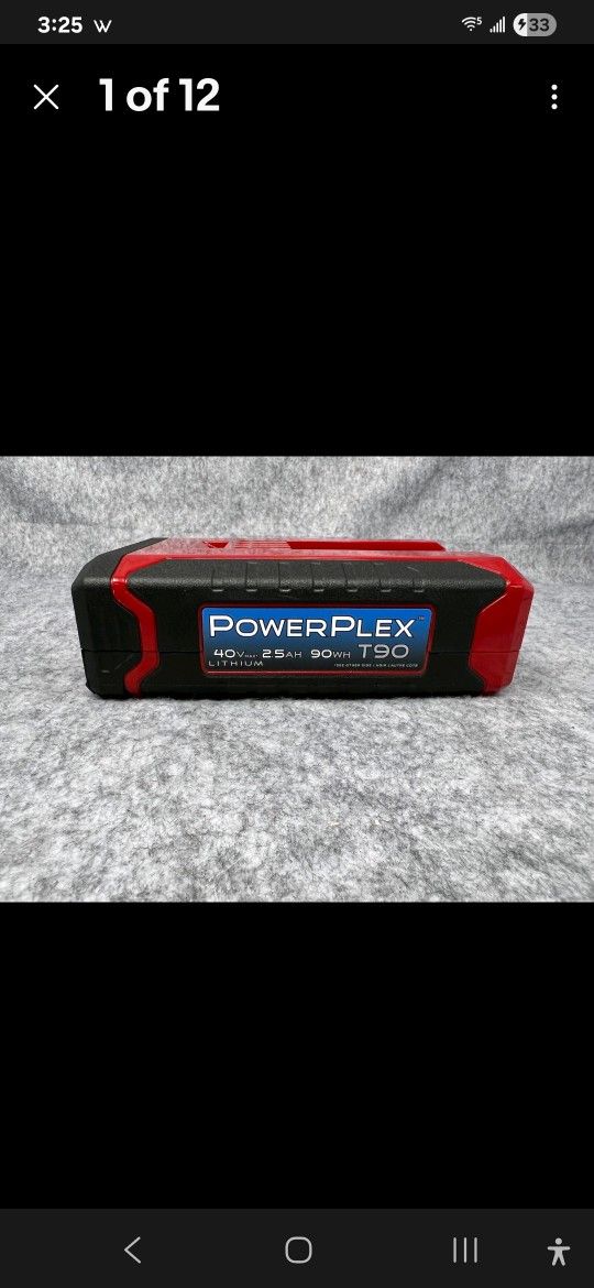 TORO POWERPLEX (88540) 40V 2.5AH 90WH T90 LI-ION RECHARGEABLE BATTERY
