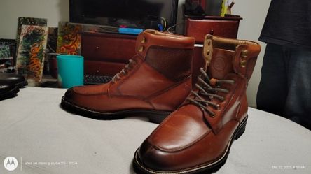 T & V Brown Leather Boots (Price Reduction!) 
