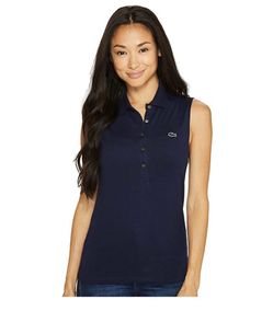 Lacoste Classic Slim Sleeveless Woman’s Polo