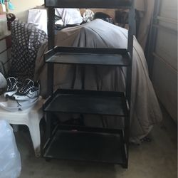 Black Ladder Shelf