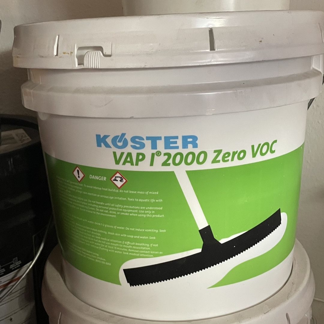 Moisture Vapor Barrier & Concrete Primer  KOSTER VAP I 2000 Zero VOC (2.4  Gal) for Sale in Ontario, CA - OfferUp