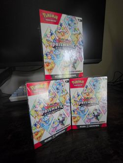 Pokemon Prismatic Evolutions bundles