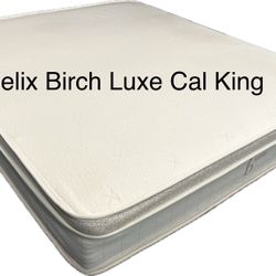 80% off Cal King Mattress - Helix Birch Luxe Natural 