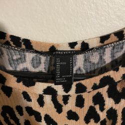 Forever 21 Animal Print Dress