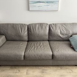 Leather Couch 