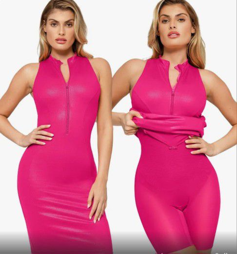 New Pink Shapwear Dress 