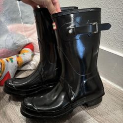 Black Hunter Rain Boots 