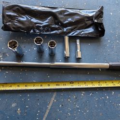 Wheel lug Tool kit