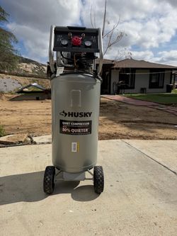 Husky 27 gallon  165 psi QUIET COMPRESSOR