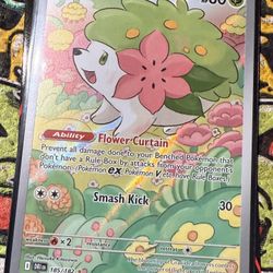 Shaymin  (Destined Rivals #185-182) Illustration Art