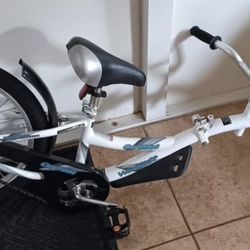 Co-pilot bike trailer