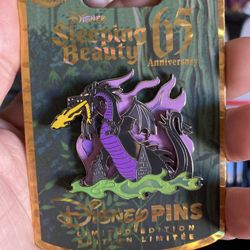 Maleficent Dragon Pin
