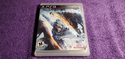 METAL GEAR RISING REVENGEANCE PS3 GAME