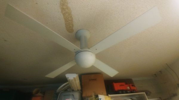 Rare 1980s Beverly Hills Modern Ceiling Fan For Sale In Glendale