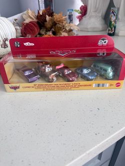 Disney cars 5 pack 20th anniversary